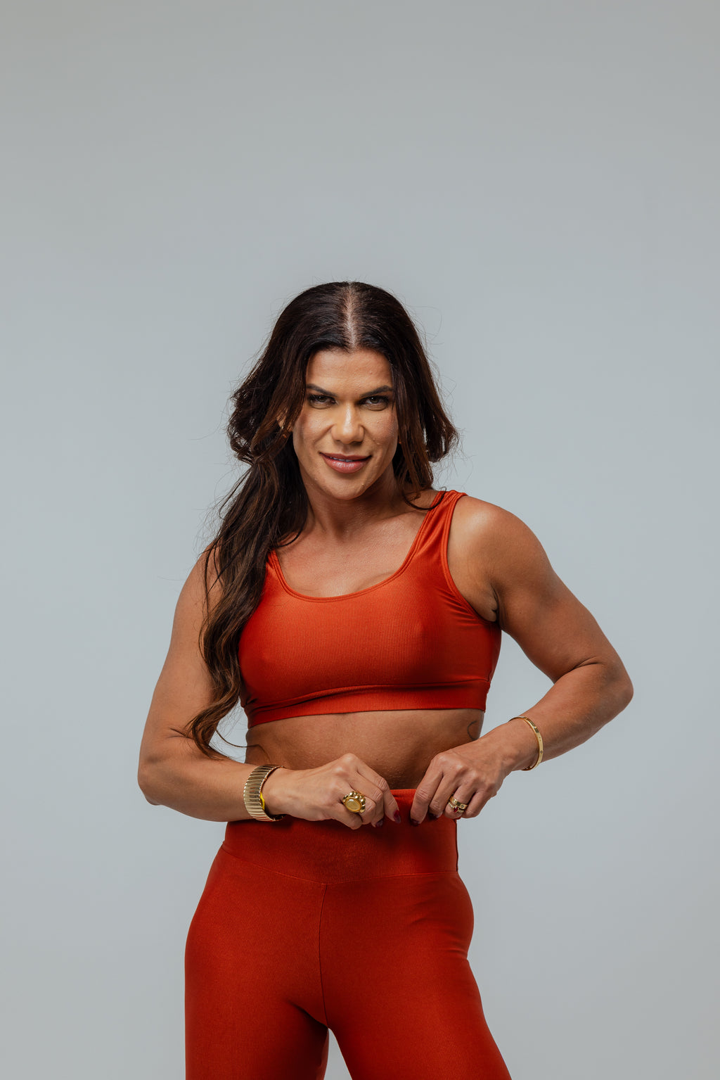Sunset Blaze Seamless Activewear Set