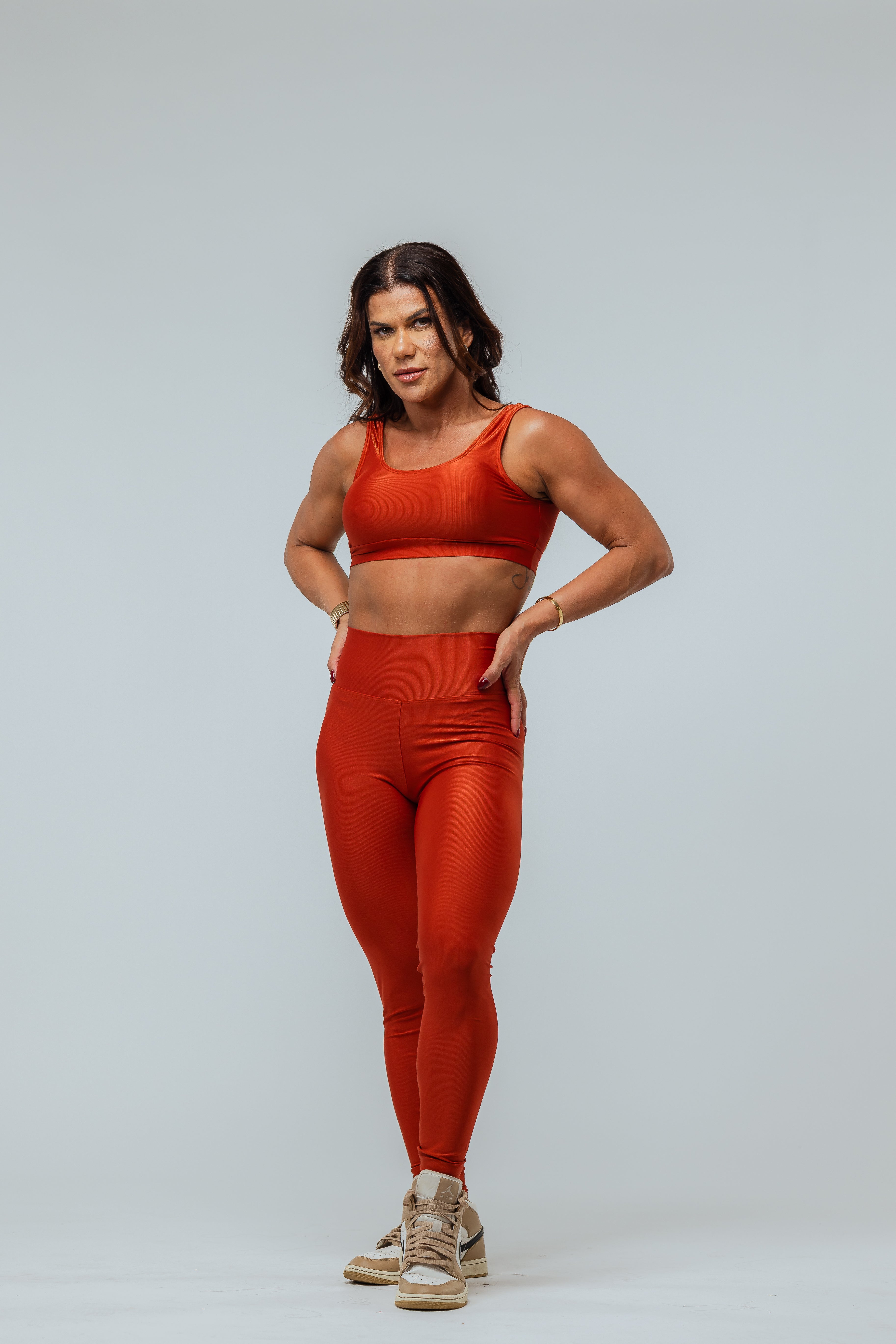 Sunset Blaze Seamless Activewear Set