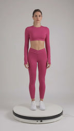 LEGGING CINTURA EM V