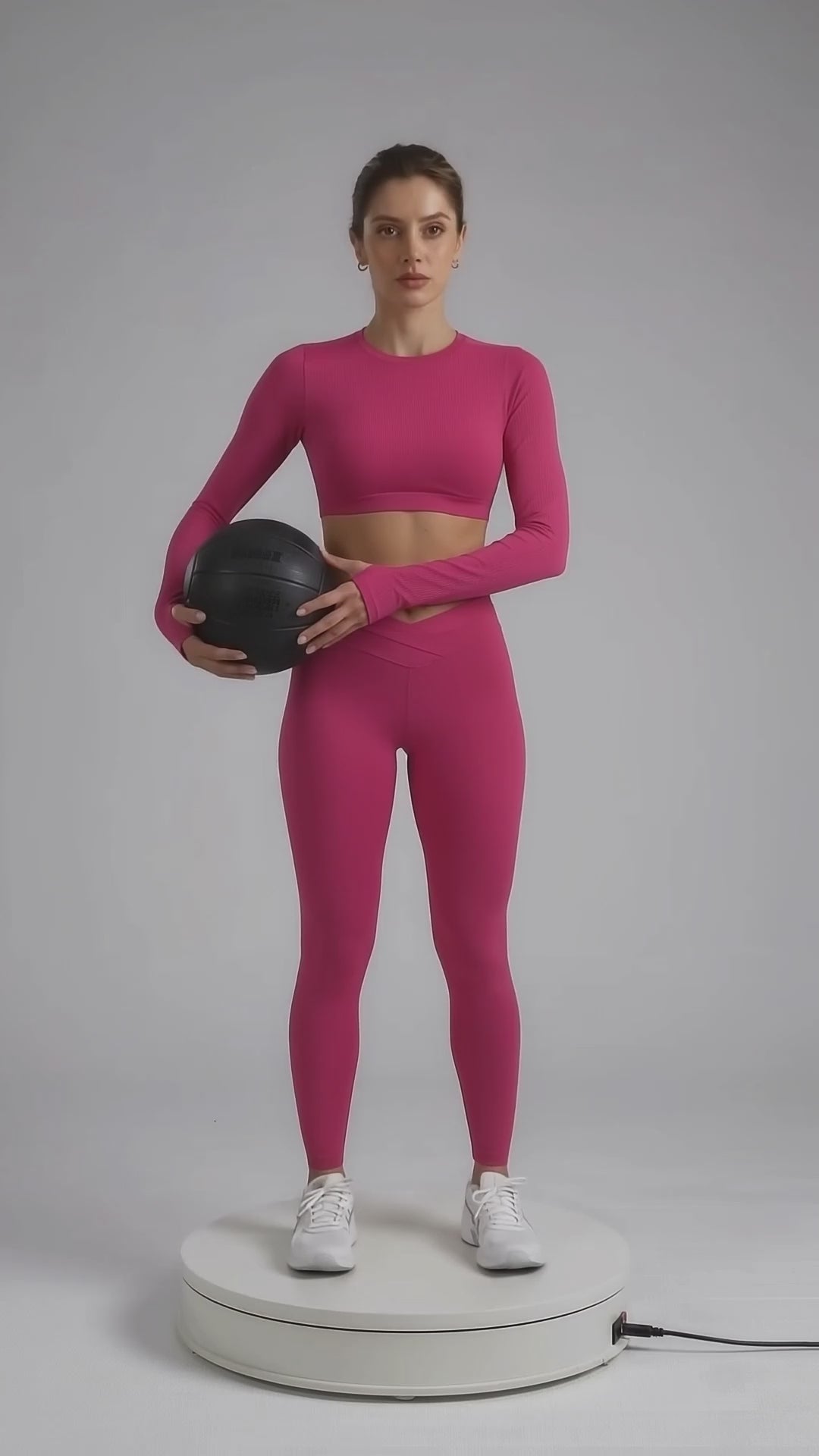 LONG SLEEVE CROP TOP